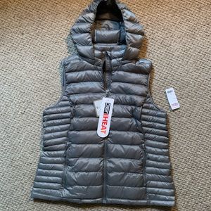 32 degrees gray packable vest